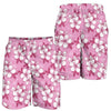 Cherry Blossom Pattern Print Design CB02 Mens Shorts