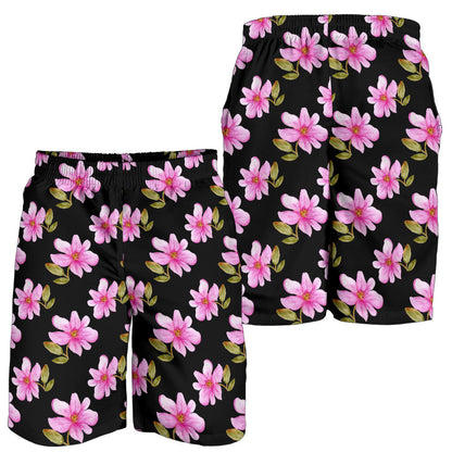 Magnolia Pattern Print Design MAG06 Mens Shorts