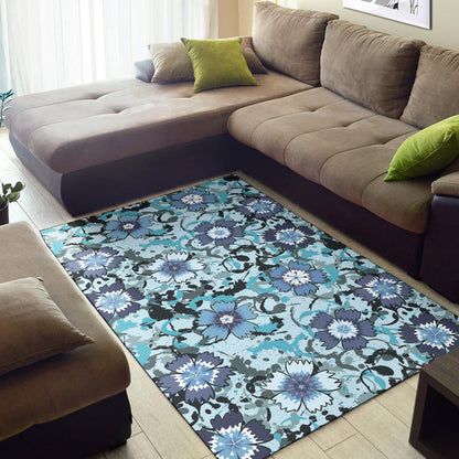 Carnations Pattern Print Design CN04 Area Rugs