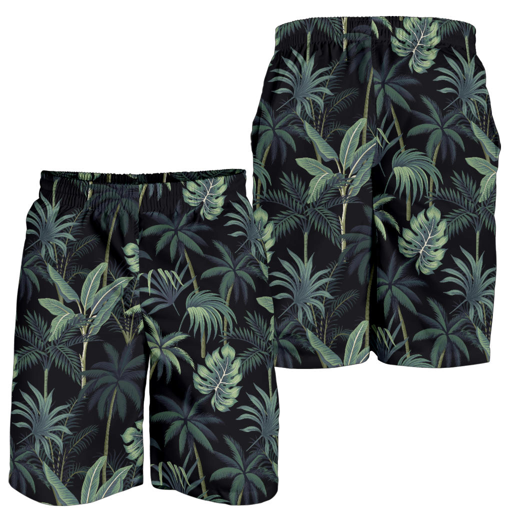 Rainforest Pattern Print Design RF02 Mens Shorts