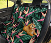 Bird Of Paradise Pattern Print Design BOP03 Rear Dog  Seat Cover