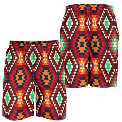 Native Pattern Print Design A07 Mens Shorts