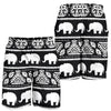 Elephant Pattern Mens Shorts