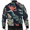 Bird Of Paradise Pattern Print Design BOP02 Men Bomber Jacket