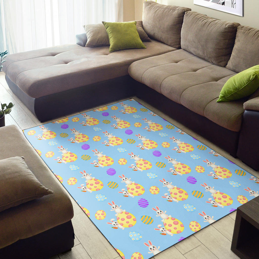 Easter Eggs Pattern Print Design RB015 Area Rugs