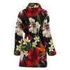 Summer Floral Pattern Print Design SF03 Women Bathrobe