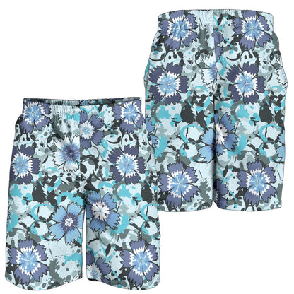 Carnations Pattern Print Design CN04 Mens Shorts