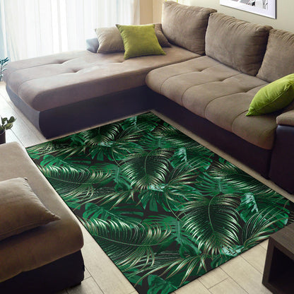 Tropical Flower Pattern Print Design TF012 Area Rugs