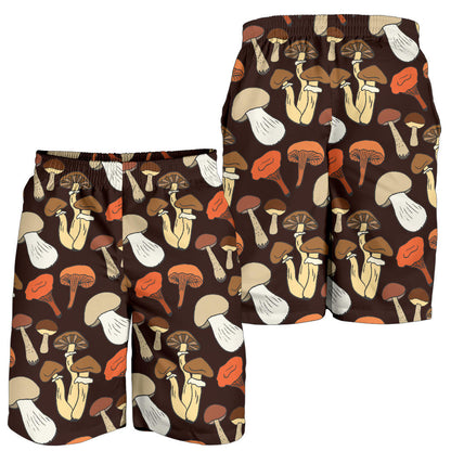 Mushroom Pattern Print Design A05 Mens Shorts