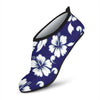 Hibiscus Pattern Print Design HB010 Aqua Water Shoes