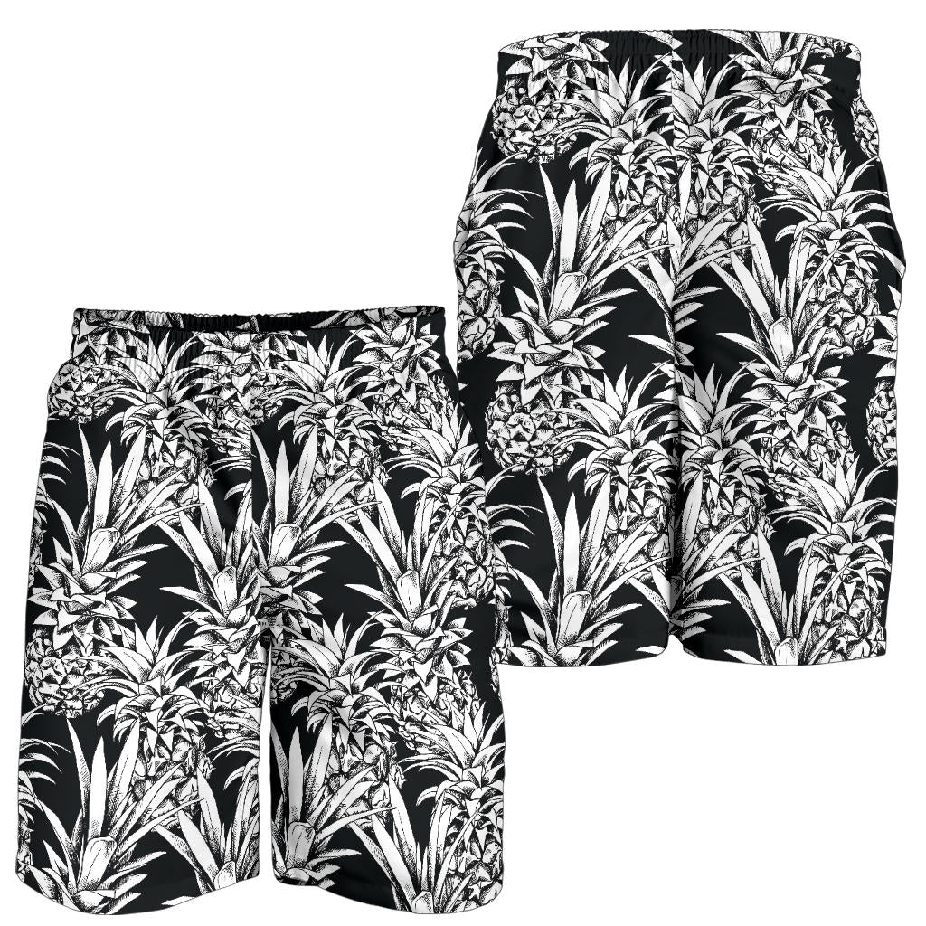 Pineapple Pattern Print Design PP08 Mens Shorts