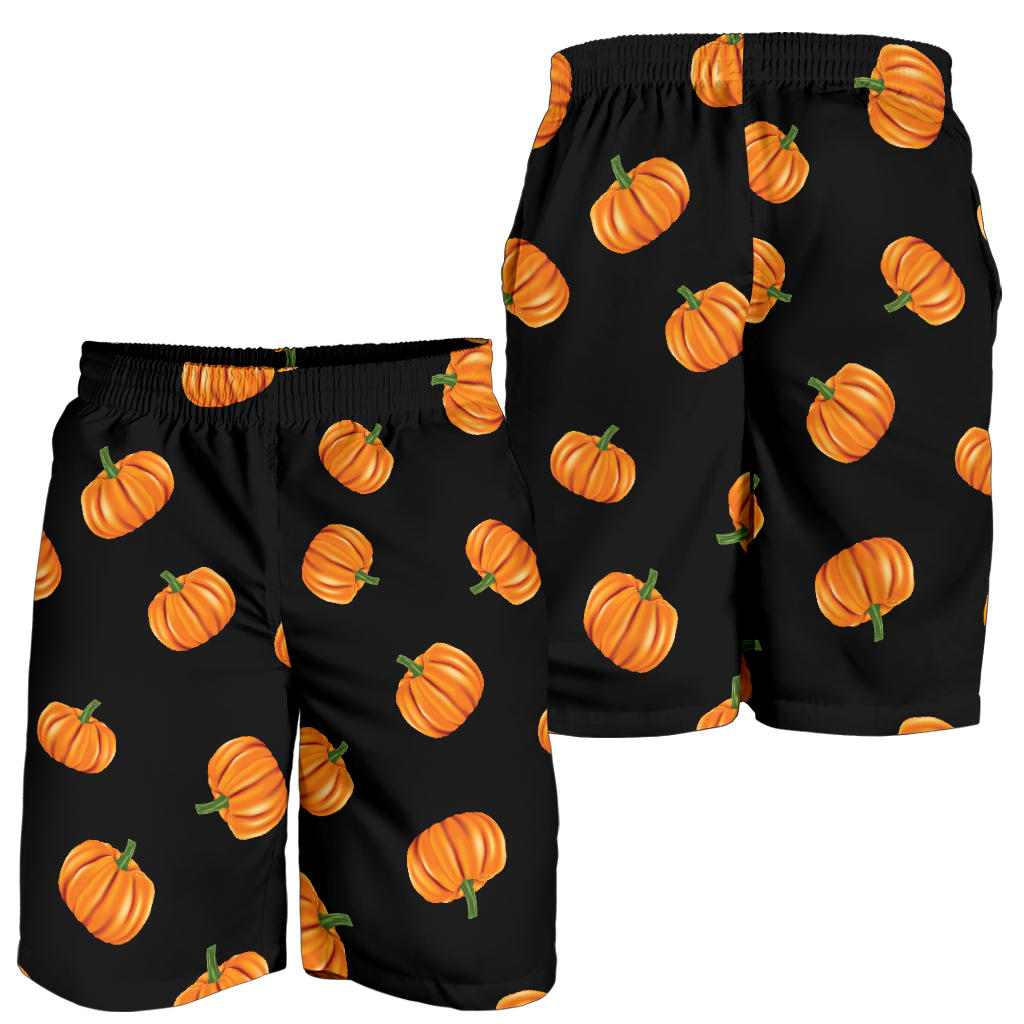 Pumpkin Pattern Print Design A05 Mens Shorts