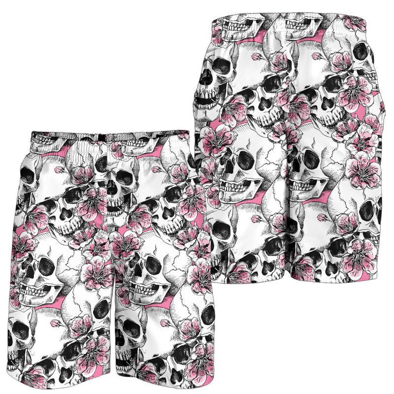 Cherry Blossom Pattern Print Design CB03 Mens Shorts