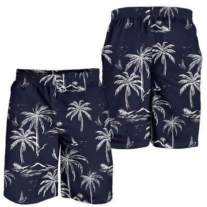Pacific island Pattern Print Design A02 Mens Shorts