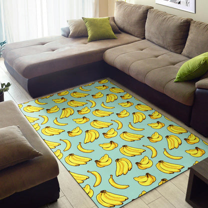 Banana Pattern Print Design BA04 Area Rugs