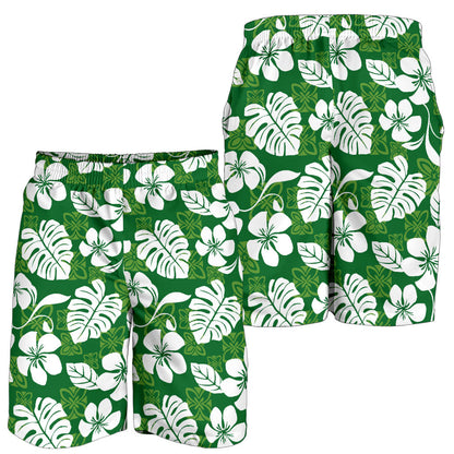 Hawaiian Themed Pattern Print Design H016 Mens Shorts