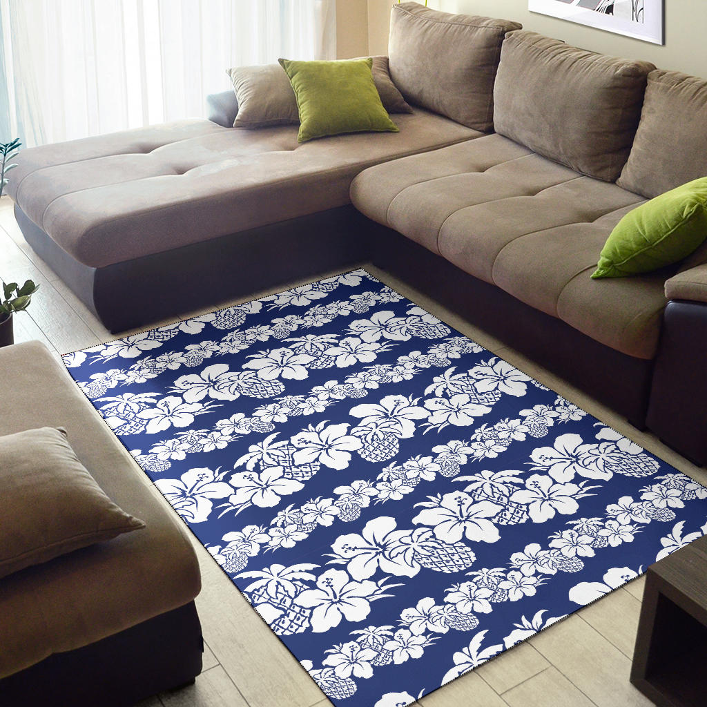 Hawaiian Themed Pattern Print Design H07 Area Rugs