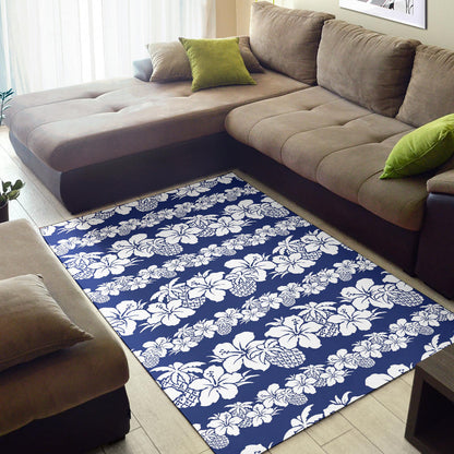 Hawaiian Themed Pattern Print Design H07 Area Rugs