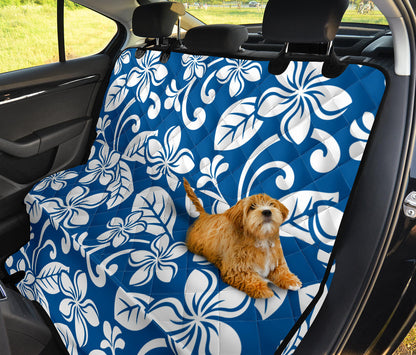 Plumeria Pattern Print Design PM013 Rear Dog  Seat Cover