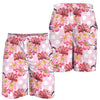 Bird Of Paradise Pattern Print Design BOP011 Mens Shorts