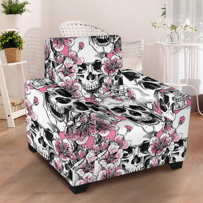 Cherry Blossom Pattern Print Design CB03 Armchair Slipcover