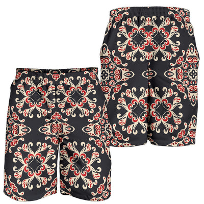 Medallion Pattern Print Design 01 Mens Shorts