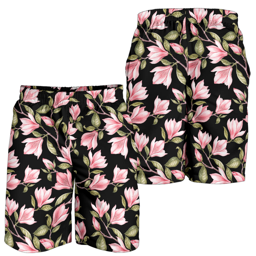 Magnolia Pattern Print Design MAG03 Mens Shorts