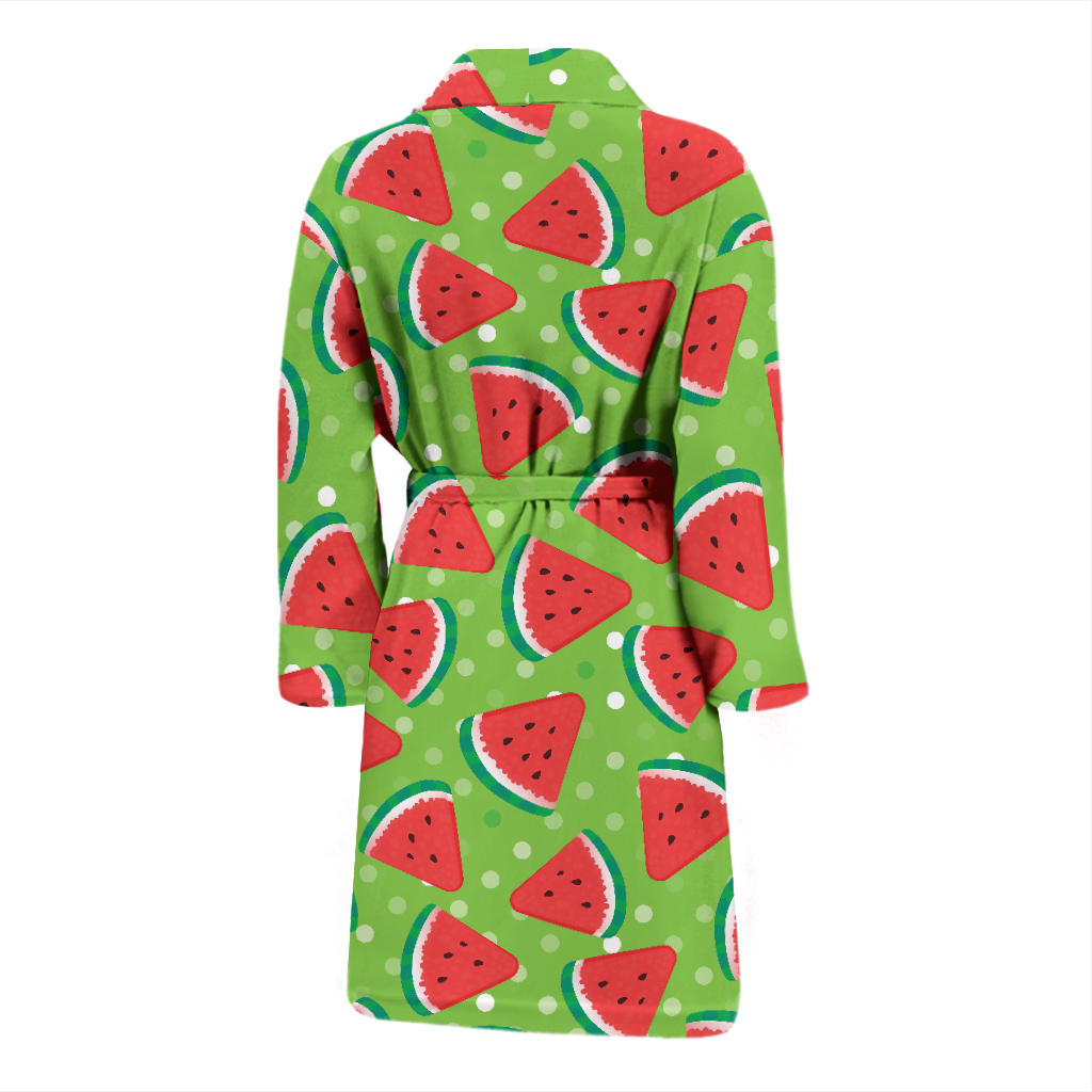 Watermelon Pattern Print Design WM05 Men Bathrobe