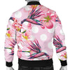 Bird Of Paradise Pattern Print Design BOP011 Men Bomber Jacket