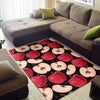 Apple Pattern Print Design AP02 Area Rugs