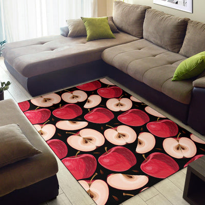 Apple Pattern Print Design AP02 Area Rugs