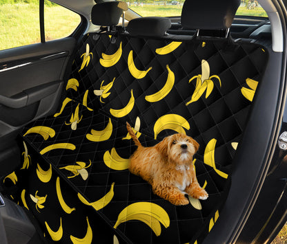 Banana Pattern Print Design BA05 Rear Dog  Seat Cover