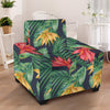 Bird Of Paradise Pattern Print Design BOP09 Armchair Slipcover