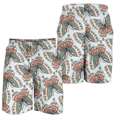 Butterfly Pattern Mens Shorts