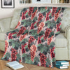 Grape Pattern Print Design GP01 Fleece Blanket