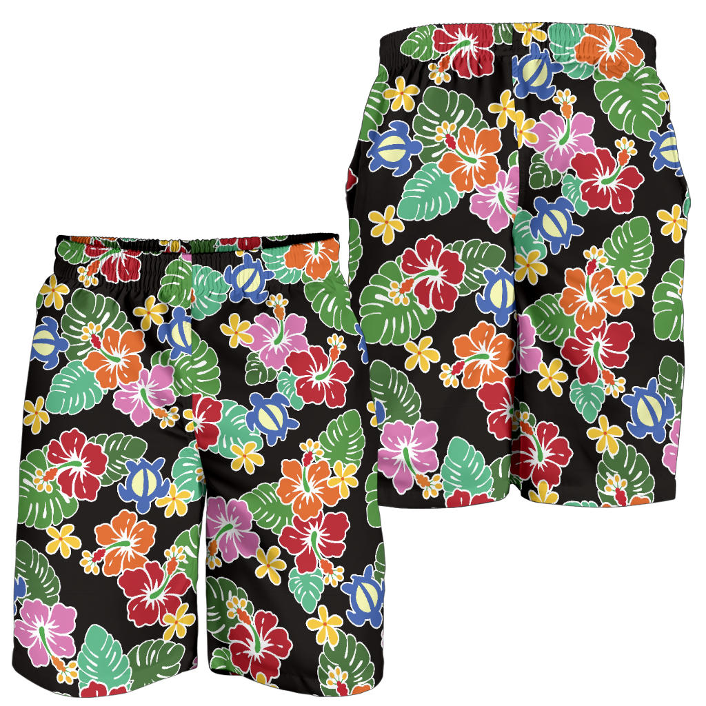 Hawaiian Themed Pattern Print Design H010 Mens Shorts