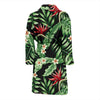 Bird Of Paradise Pattern Print Design BOP05 Men Bathrobe