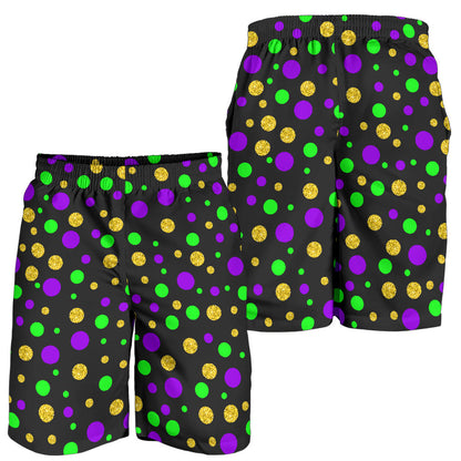 Mardi Gras Pattern Print Design 07 Mens Shorts