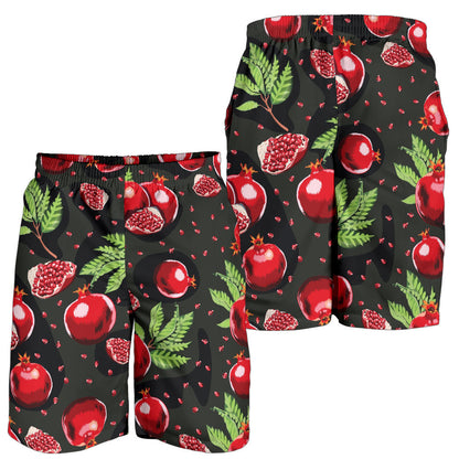 Pomegranate Pattern Print Design PG06 Mens Shorts