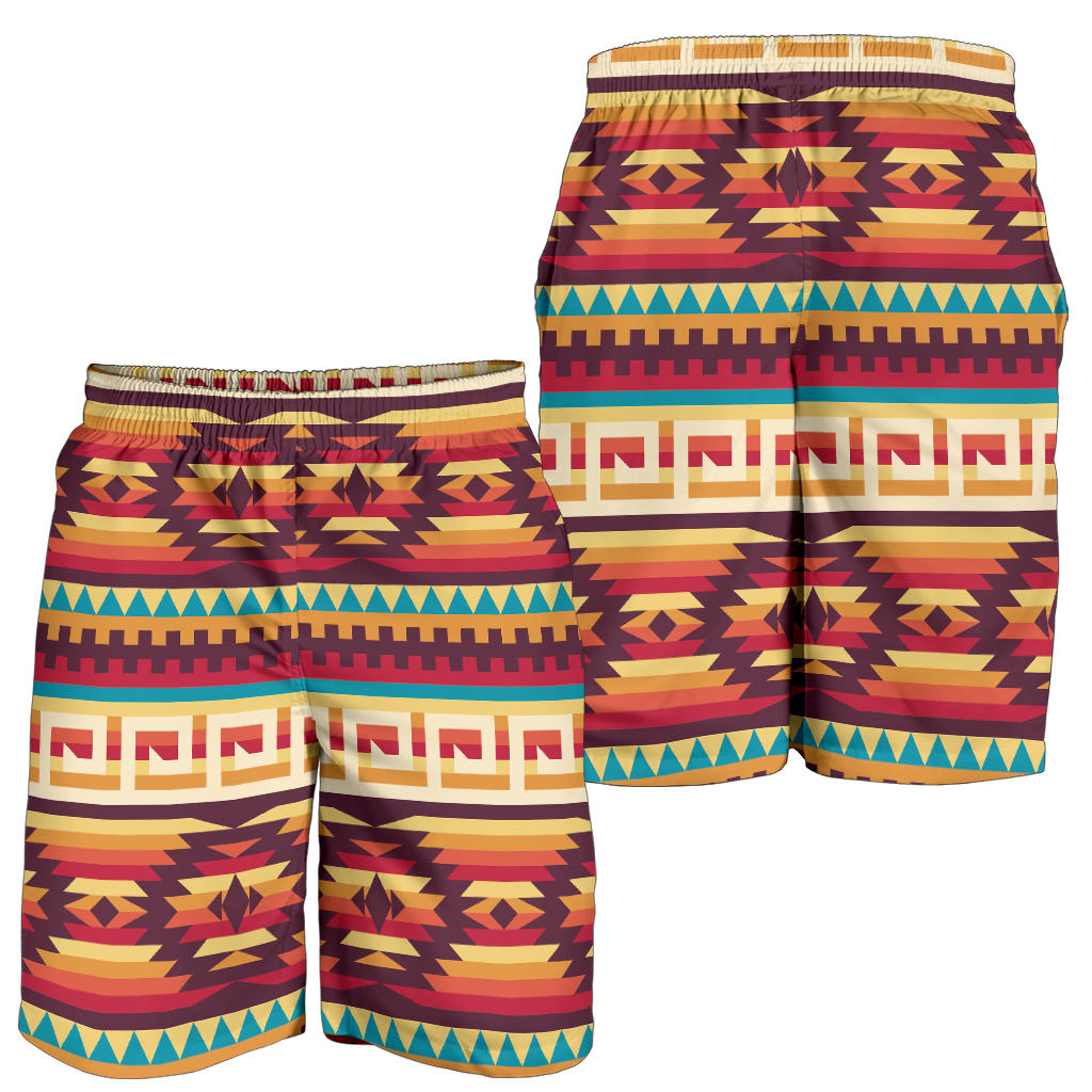 Tribal Aztec Vintage Mens Shorts