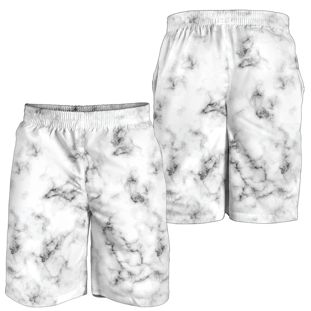 Marble Pattern Print Design 01 Mens Shorts