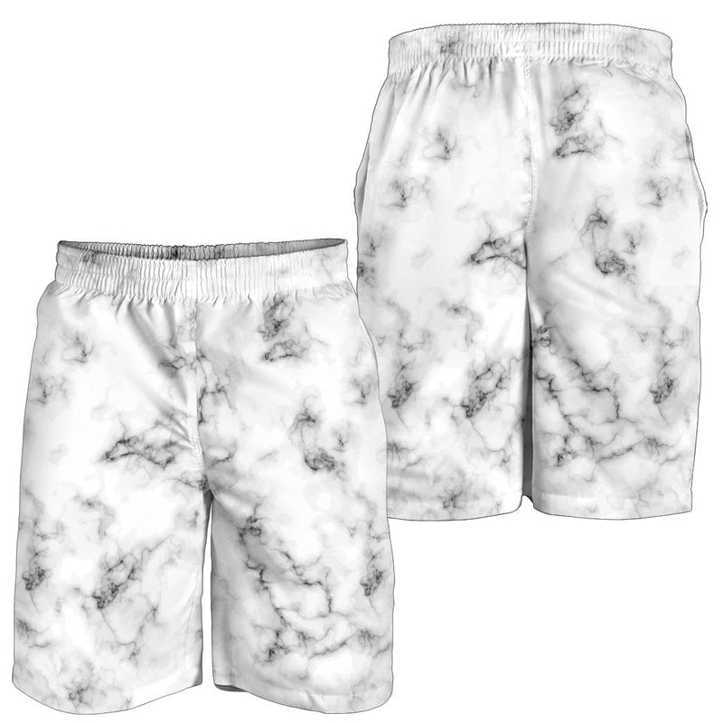 Marble Pattern Print Design 01 Mens Shorts