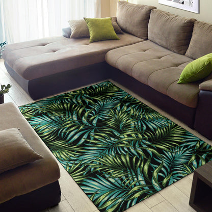 Tropical Flower Pattern Print Design TF08 Area Rugs