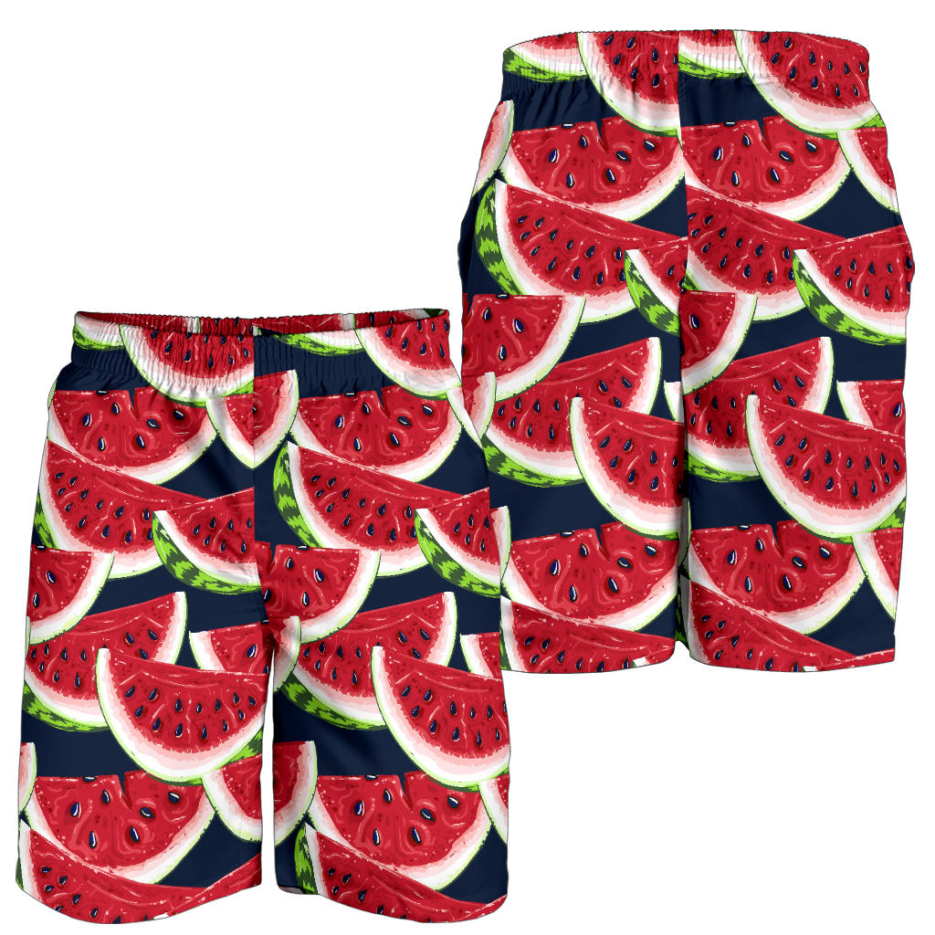 Watermelon Pattern Print Design WM011 Mens Shorts