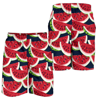 Watermelon Pattern Print Design WM011 Mens Shorts