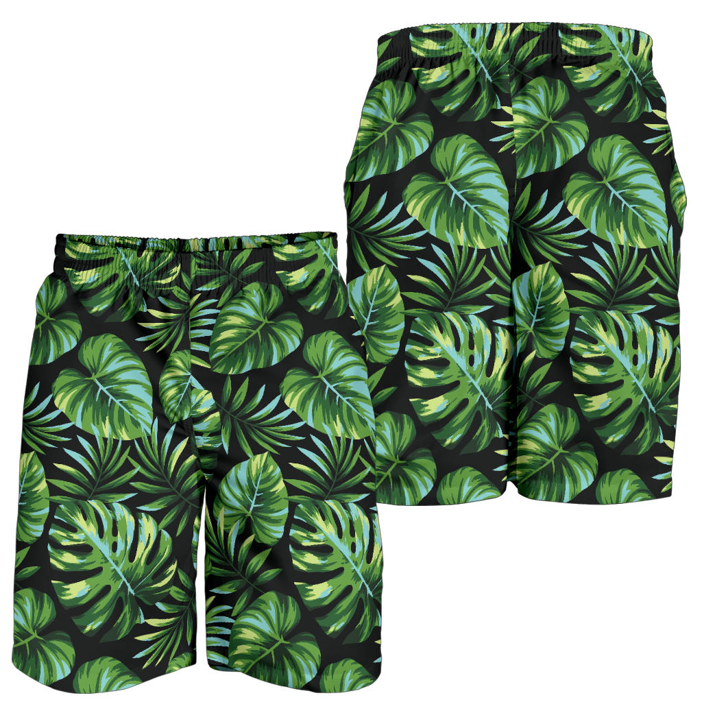 Palm Leaves Pattern Print Design PL013 Mens Shorts