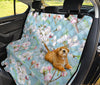 Apple Blossom Pattern Print Design AB06 Rear Dog  Seat Cover