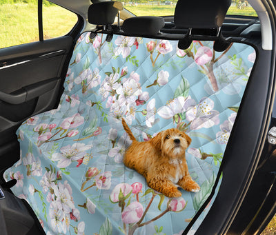 Apple Blossom Pattern Print Design AB06 Rear Dog  Seat Cover