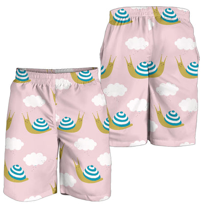 Snail Pattern Print Design 02 Mens Shorts