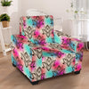 lotus Boho Pattern Print Design LO02 Armchair Slipcover